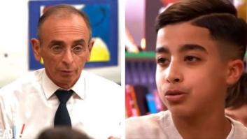 Zemmour pregunta a un niño por qué fueron sus padres a Francia y él le deja en ridículo mundial