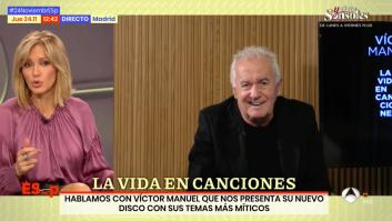 Víctor Manuel habla de lo que dijo Sabina de la izquierda y deja una opinión igual de clara o más