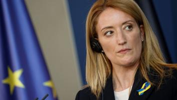 La presidenta del Parlamento Europeo, Roberta Metsola, viaja a Kiev