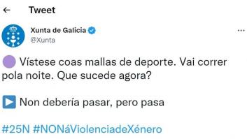 La Xunta de Galicia la lía en redes al publicar esta polémica campaña por el 25-N
