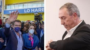 Baldoví saca una foto, mira a la bancada derecha y provoca murmullos con la sentencia que deja