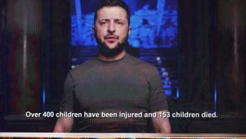 Zelenski interviene en la gala de los Grammy y pide no guardar silencio ante la invasión rusa