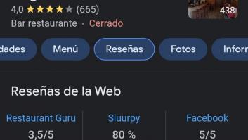 Le dejan una muy mala reseña y la respuesta del dueño es para colgarla en los bares de España