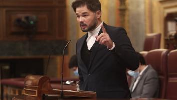 Rufián señala sin dudar al culpable de la crispación política y apunta el error que se está cometiendo