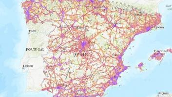 El mapa que desvela el operador móvil con mejor cobertura en tu calle