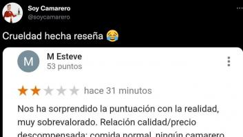 La brutal respuesta de un restaurante a la reseña que le dejan en Google