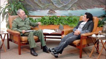 Las amistades políticas de Maradona, un futbolista de banda izquierda