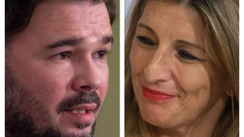 Rufián desvela cuando se fue "al carajo" su relación personal con Yolanda Díaz: "No puedo ser más sincero"