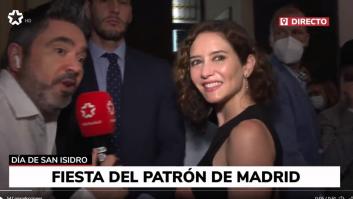 Lo que le pasa a Ayuso en directo en Telemadrid deja pasmado a más de uno
