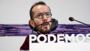 El tuit de Echenique que reparte a diestro y siniestro en plenos desahucios "a familias con niños y bebés" en Lavapiés