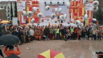Societat Civil Catalana suspende su concentración en Madrid por el mal tiempo