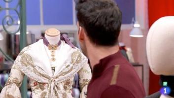 El traje de fallera de 'Maestros de la Costura' (TVE) que indigna a los valencianos: "Sacrilegio"