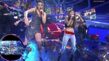 Anna Simón y Cristina Pedroche cantan 'Lo Malo' en 'Tu Cara Me Suena'