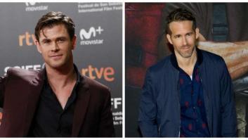 El pique de Chris Hemsworth y Ryan Reynolds: "Espero que estés recuperándote"