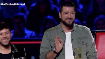 El recadito de Antonio Orozco a sus compañeros de 'La Voz' (Antena 3)