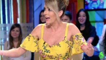 Anna Simón muestra lo que sucede en 'Zapeando' durante la publicidad