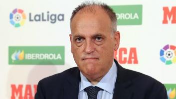 Tebas señala a Vinicius: "Antes de criticar e injuriar a LaLiga, es necesario que te informes"