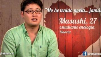 El japonés que ha fracasado en 'First Dates' pero enamora en Internet