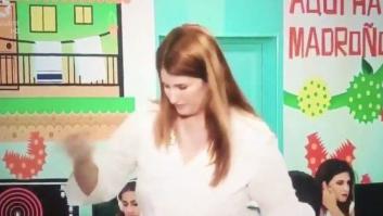 Estupefacción con la espantada de una reportera de 'Aquí hay madroño' en pleno directo