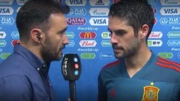 El tenso momento entre Juanma Castaño e Isco: "Esa mano"