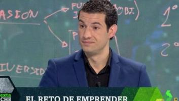 La pregunta que dejó con esta cara a un experto sobre emprendimiento en 'LaSexta Noche'