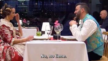 Polémica en 'First Dates' por una cita en la que se habló en valenciano