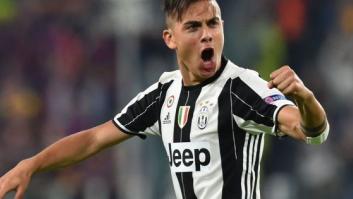 Dybala marca dos goles... y en Twitter todo el mundo rescata una foto de Florentino Pérez