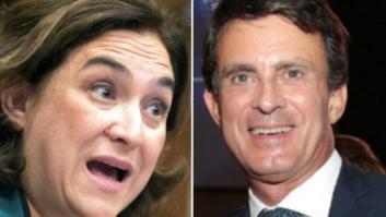El 'corte' de Ada Colau a Manuel Valls por sus críticas a la reprobación del rey Felipe VI