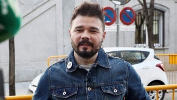 El tuit de Rufián que incendia Twitter por lo que dice sobre la pitada al himno