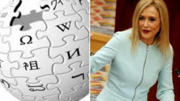 El troleo en Wikipedia con Cifuentes que triunfa en Twitter