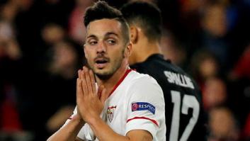 Incredulidad por lo que ha hecho este jugador del Sevilla ante el portero