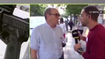 Cachondeo con la inesperada respuesta de un hombre a un reportero de Telemadrid