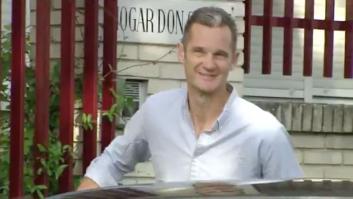 Las primeras imágenes de Urdangarín fuera de la cárcel