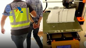 Desmantelada la primera fábrica de armas hechas con impresoras 3D en España