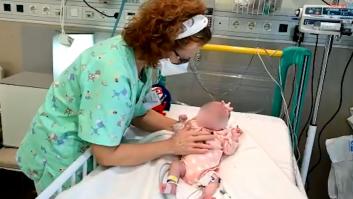 Naiara, la primera bebé con un trasplante a corazón parado y grupo sanguíneo incompatible