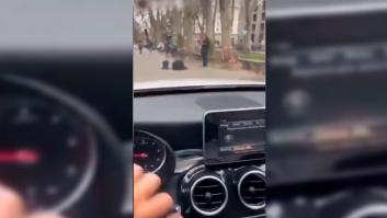 Detenido por grabarse conduciendo por una acera de la Castellana, en Madrid