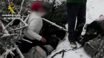 Rescatada en la Sierra de Madrid de una pareja que pretendía huir del coronavirus