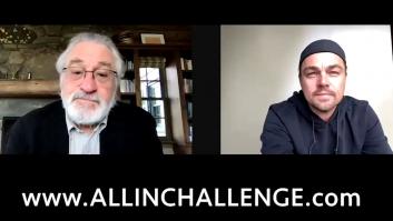 DiCaprio y De Niro subastan un papel en la nueva película de Scorsese con un sorteo solidario