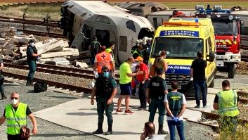 (VÍDEO) Así ha quedado el tren Ferrol-Madrid tras descarrilar