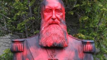 Retirada una estatua de Leopoldo II en Amberes tras las protestas antirracistas