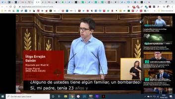 Errejón le canta las cuarenta a la derecha: "¿Mi padre es menos español que usted?"