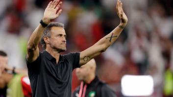 Es un instante, pero lo explica todo: la cara de Luis Enrique tras el penalti que falla Busquets