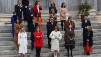 Pablo Iglesias ve un gesto de Robles junto a Montero, tuitea tres palabras y luego lo borra