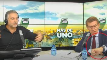 Alsina pregunta a Feijóo por las encuestas y vivir en Madrid, él mira el reloj y suelta esto