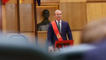 Feijóo desvela que Azcón será el candidato del PP en Aragón y él dice que la decisión "no está tomada"