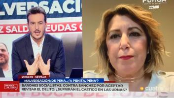 Susana Díaz responde contundente a los comentarios que habían hecho en 'En boca de todos'
