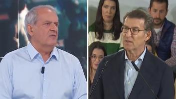 Javier Aroca necesita pocas palabras para responder a las polémicas declaraciones de Feijóo