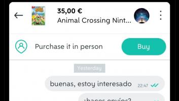 Quiere comprar un juego por Wallapop y la conversación con el vendedor no puede ser más sincera