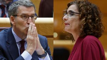 María Jesús Montero sube a la tribuna, mira a Feijóo y le 'fulmina' con esta frase