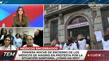 Una médica en huelga estalla contra Mariló Montero: se lleva un buen rapapolvo